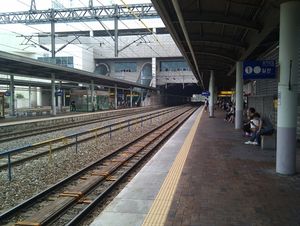 승강장(2012년 촬영)