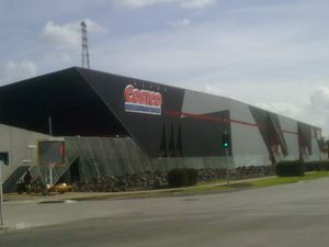 오스트레일리아 빅토리아주 도클랜즈에 위치한 오스트레일리아 최초의 코스트코