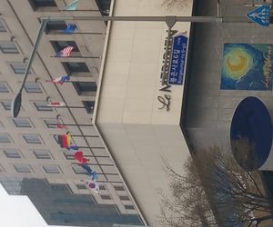 버닝썬(Club Burning Sun)이 있던 강남구의 르 메르디앙 호텔.