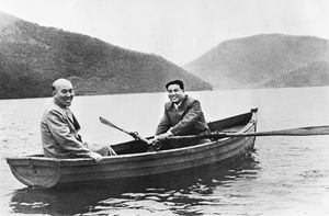 홍명희와 김일성