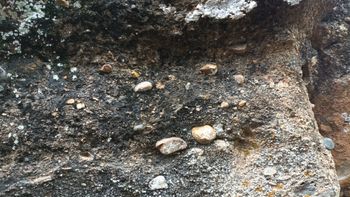 상주 경천대에 드러난 경상 누층군 신동층군 낙동층의 역암