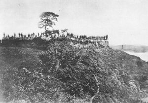 점령당한 덕진진.