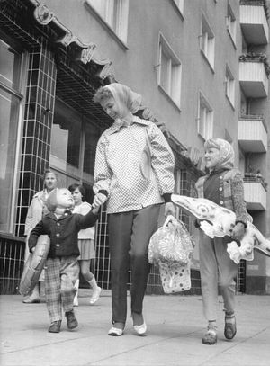 1960년대 독일의 어머니와 자녀들