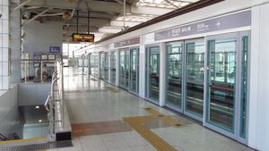 하행 승강장 (2018년 3월)