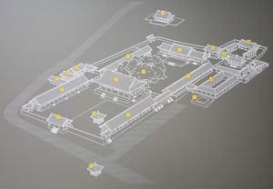 성균관 옛 캠퍼스 배치도