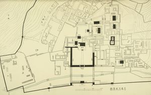 조선고적도보의 창경궁 배치도