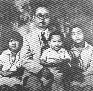 말년의 전명운 가족.