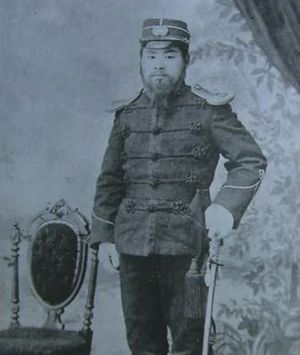 남대문 전투의 시발점이 된 시위대 1연대 1대대장 박승환 참령. 사후 1962년 대한민국 건국훈장 대통령장(복장)이 추서되었고, 2003년 8월의 호국인물로 선정되었다.