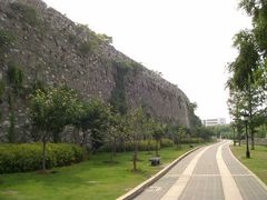 난징시를 둘러싼 명나라 시대의 성벽