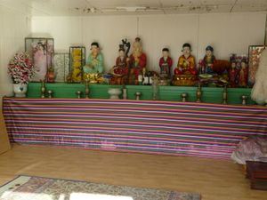 안산의 현대 무당 신당