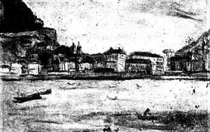 나혜석의 작품 '스페인 해수욕장'