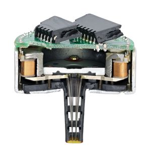 Tally Genicom T2240, 24핀 프린터 헤드 단면도.