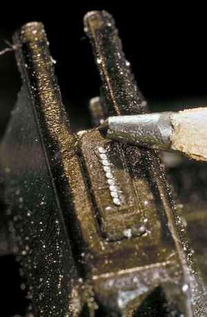 9핀 프린터의 프린트 헤드 (Star NL10)