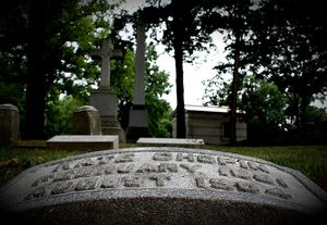 미주리주 세인트루이스 칼바리 묘지에 있는 케이트 쇼팽의 묘