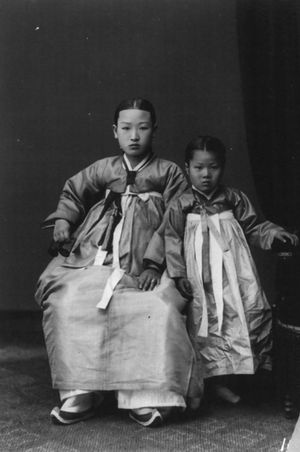 1910~1920년대 한국 어머니와 아이