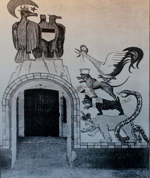 하인리히-오토 피퍼의 풍자화 그림