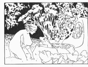  「Der Froschkönig」 오토 우벨로데 작, 1907년.