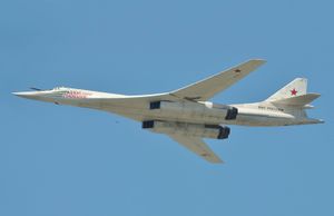 러시아 공군 투폴레프 Tu-160 전략폭격기