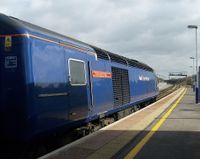 차량 “We Save the Children Will You?”(브리스틀의브리스틀 파크웨이 역)