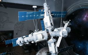 Kvant-2 모듈 – 제어 시스템은 하르키우의 하르트론(Khartron)에서 설계되었다.