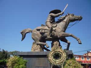 1978년 쿠에르나바카에 세워진 에밀리아노 사파타 기마상
