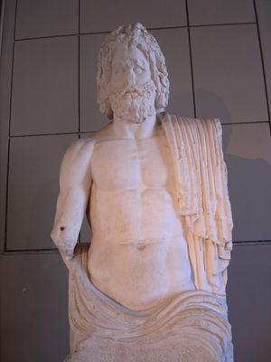 20세기에 가자에서 발굴된 제우스상