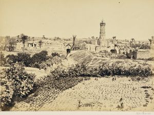 가자 구시가지(1862~1863). 프랜시스 프리스(Frances Frith) 사진
