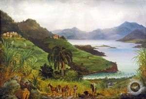 1852년 세인트 존 섬에 있는 아브라함 판시(Abraham’s Fancy) 농장