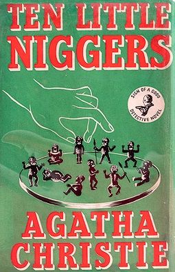 1939년 영국 초판 표지, 원제 Ten Little Niggers가 표기되어 있다.