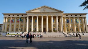 베로나 시청인 팔라초 바르비에리