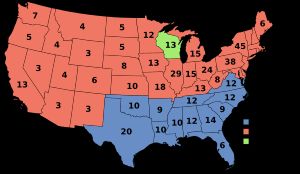 1924년 선거인단 투표 결과