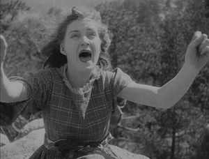 흑인 하인 거스에게 청혼받은 플로라는 숲 속으로 도망친다