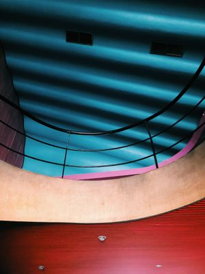 메르술탄의 시네마 린크스(Cinema Lynx)의 천장과 중이층