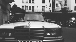 카사블랑카 샤우이아 거리에 주차된 그랑 택시