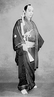 가명수본충신장 「7단째」의 오보시 유라스케를 연기하는 9대 이치카와 에비조