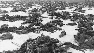 전투 후 독일군 시체