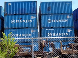 한진 20피트 컨테이너