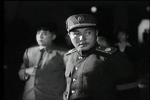 김일성 수상과 최용건 민족보위상, 1951년 2월 1일 김책 장례식