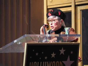 2022년 명예의 거리 행사에서 모레노