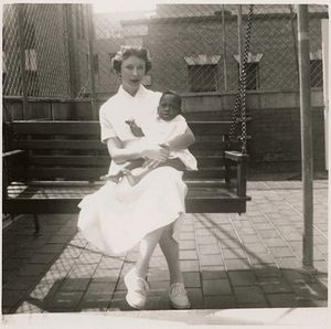 1952년 제퍼슨 의과대학 병원의 등록 간호사