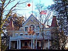 클라라 바턴의 집이자 미국 적십자사의 설립지