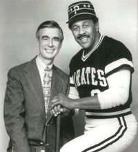 1980년 프레드 로저스와 스타젤