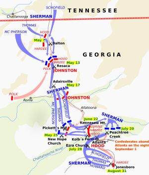 셔먼의 애틀랜타 전역