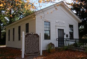 위스콘신주 리폰에 있는 리틀 화이트 스쿨하우스에서 1854년 3월 20일 새로운 공화당의 첫 지역 회의가 열렸다.