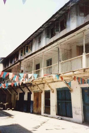 프레디가 살았던 잔지바르의 집