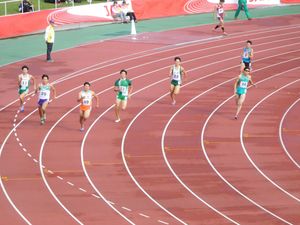 제74회 일본 국체대회, 400m 경주