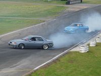 오스트레일리아의 말랄라 모터스포츠 파크에서 개최된 드리프트 경기 "G1" (사진은 2009년)