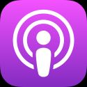애플이 애플 팟캐스트에서 팟캐스팅을 나타내기 위해 사용하는 로고