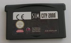 심시티 2000 GBA 카트리지