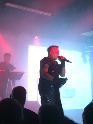 2015 다크 아츠 페스티벌에서 공연하는 호시코